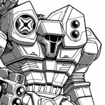 70-ton Infighter IFR-V1 Mech
