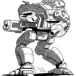 Devon Carns\' 100-ton Dire Wolf Mech