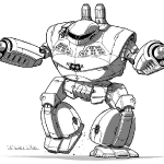Sir Alec de Payens\' 80-ton Grand Crusader Mech