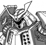 Duo Maxwell\'s 80-ton Hatamoto-chi Mech