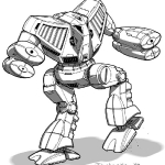 Sasha Breen\'s 40-ton Battle Cobra Mech